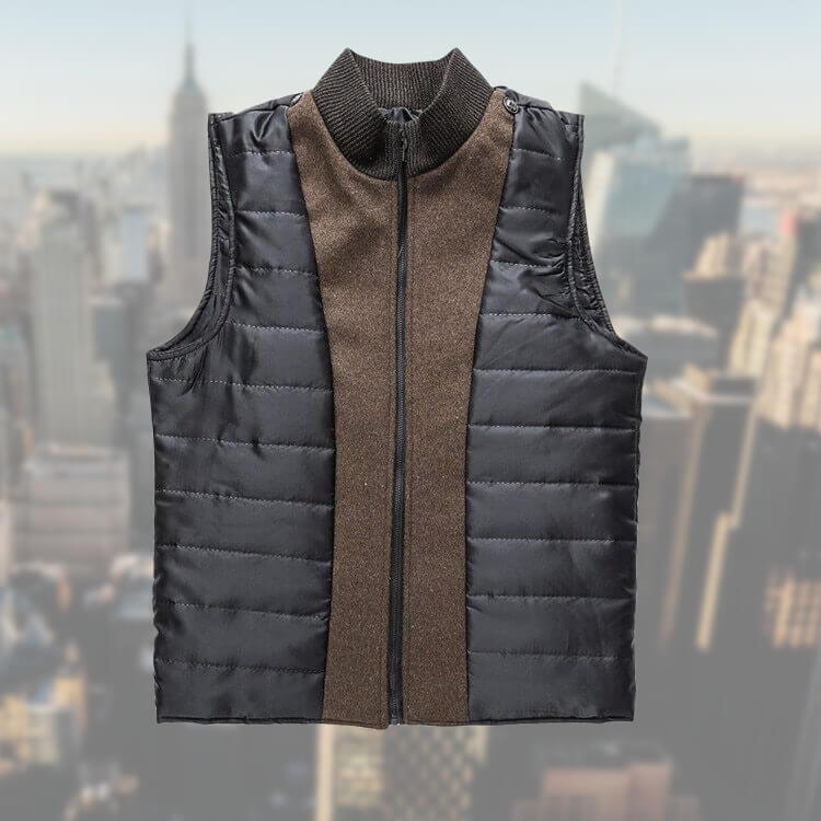 Matteo - Mantel heren met gilet
