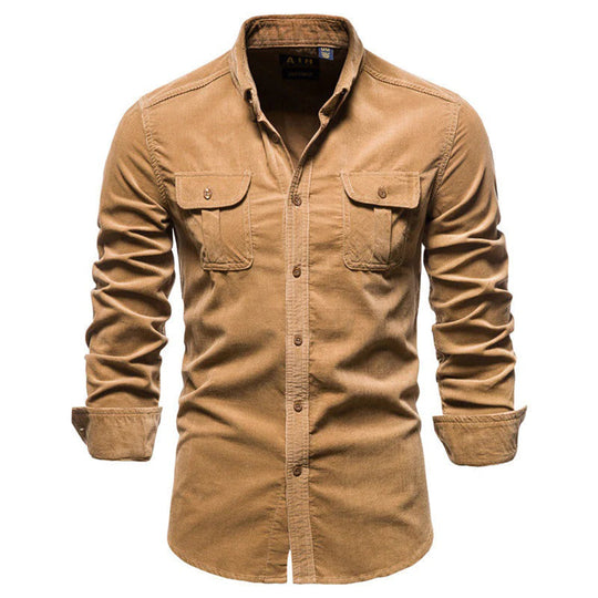 Leo - Corduroy overhemd heren