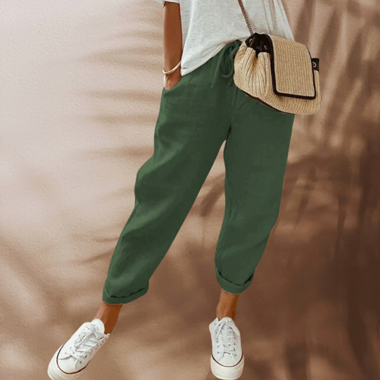 Zara - Casual En Stijlvolle Zomerbroek Voor Dames