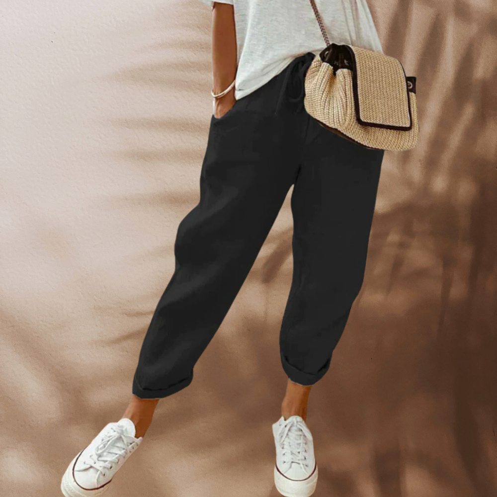 Zara - Casual En Stijlvolle Zomerbroek Voor Dames