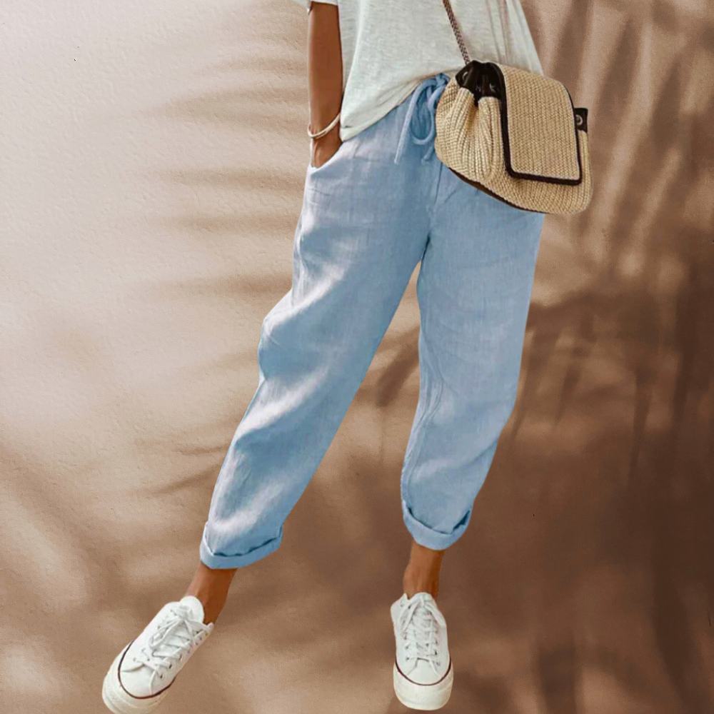 Zara - Casual En Stijlvolle Zomerbroek Voor Dames