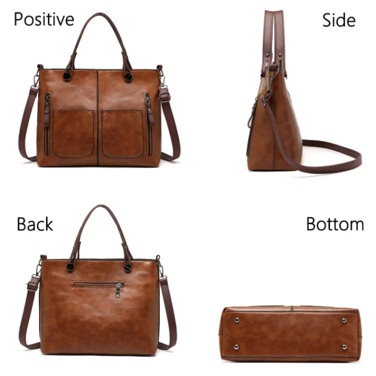 Vera - Stijlvolle Leren Damestas