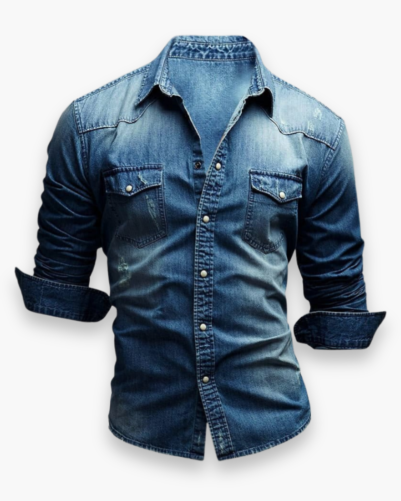 Klassiek Spijkeroverhemd Voor Heren | Tijdloos En Stijlvol