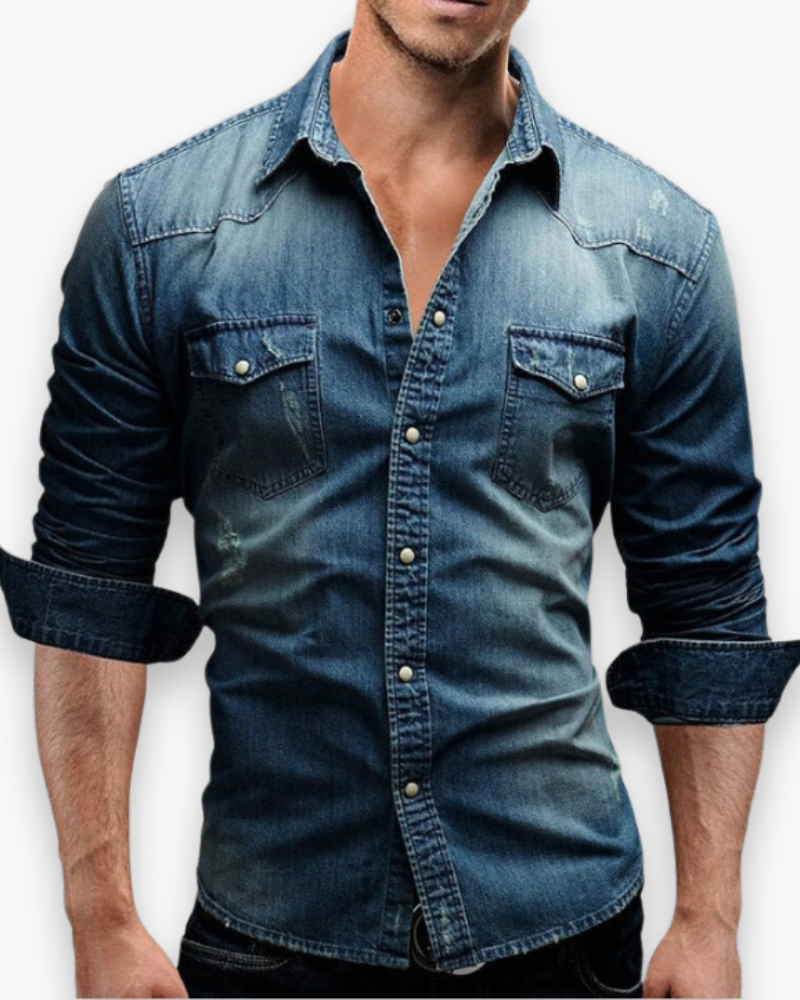 Klassiek Spijkeroverhemd Voor Heren | Tijdloos En Stijlvol