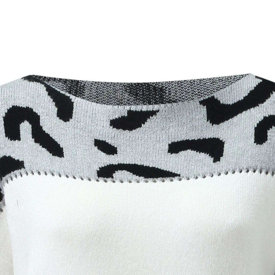 Sophie - Trui Dames Luipaardprint