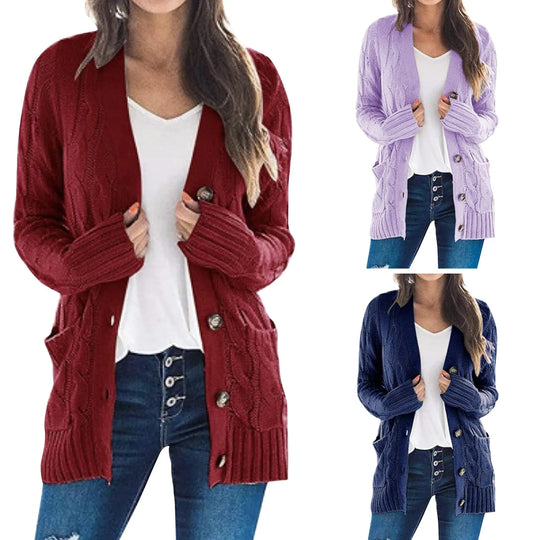 Lieve - Dames Vest Gebreid