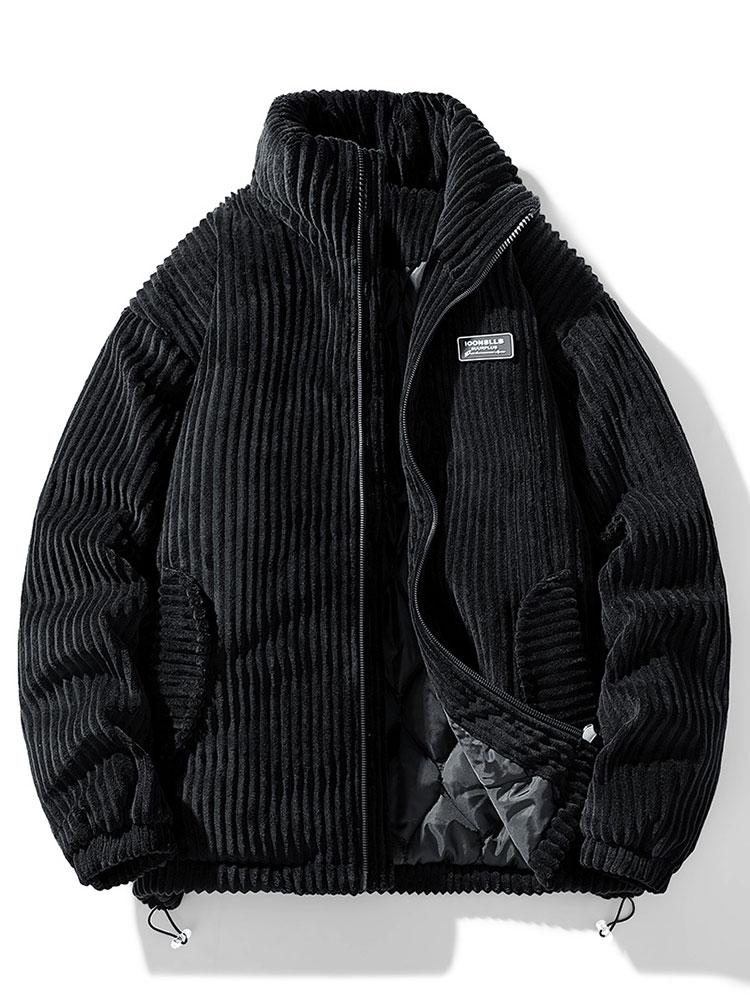 Hugo - Corduroy pufferjas heren winter