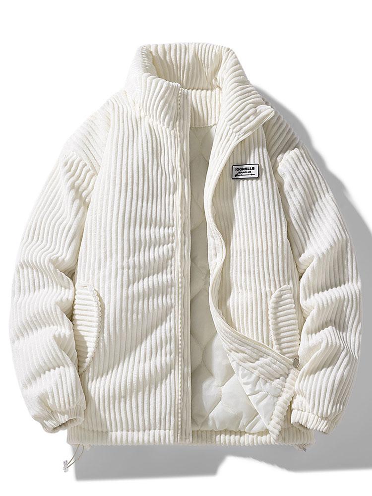 Hugo - Corduroy pufferjas heren winter