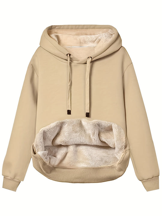 Sanne - Hoodie dames fleece