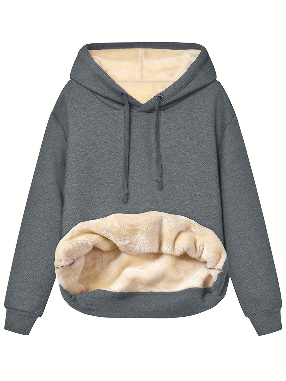 Sanne - Hoodie dames fleece