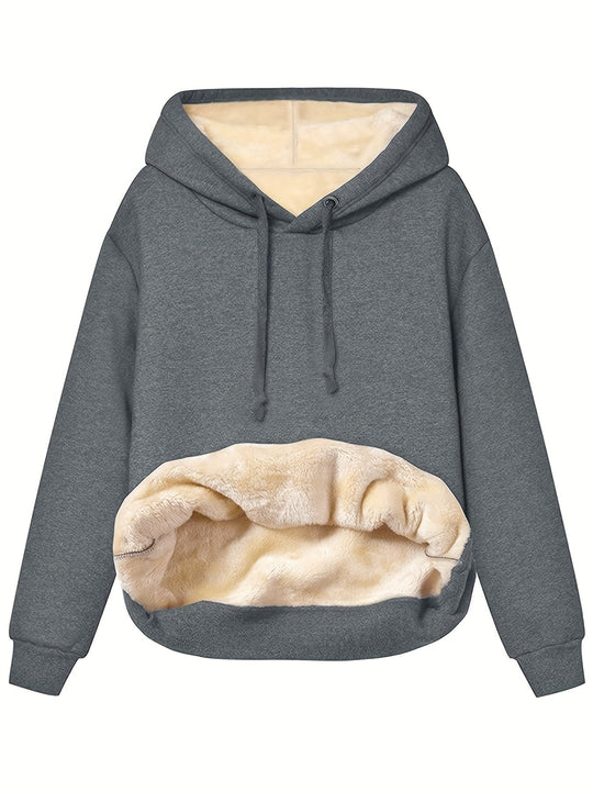 Sanne - Hoodie dames fleece