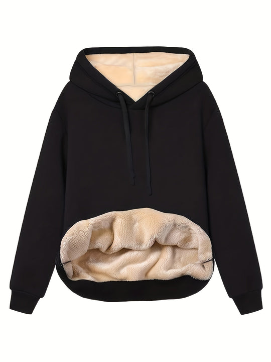 Sanne - Hoodie dames fleece