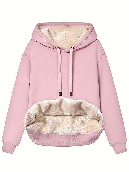 Sanne - Hoodie dames fleece