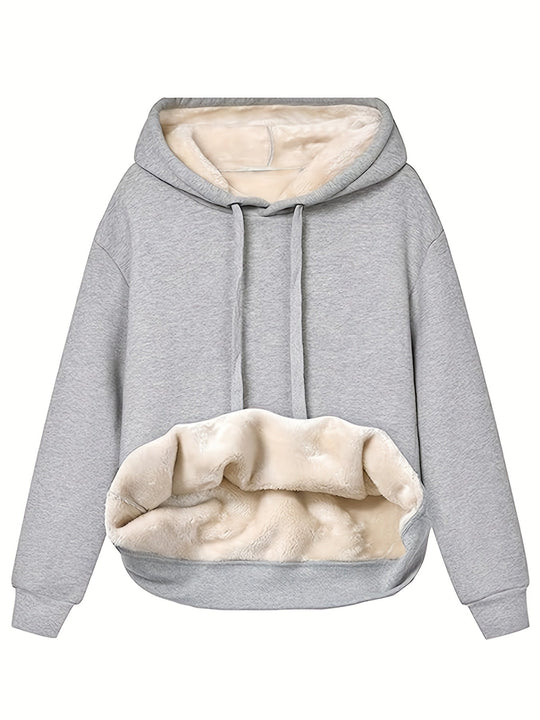 Sanne - Hoodie dames fleece