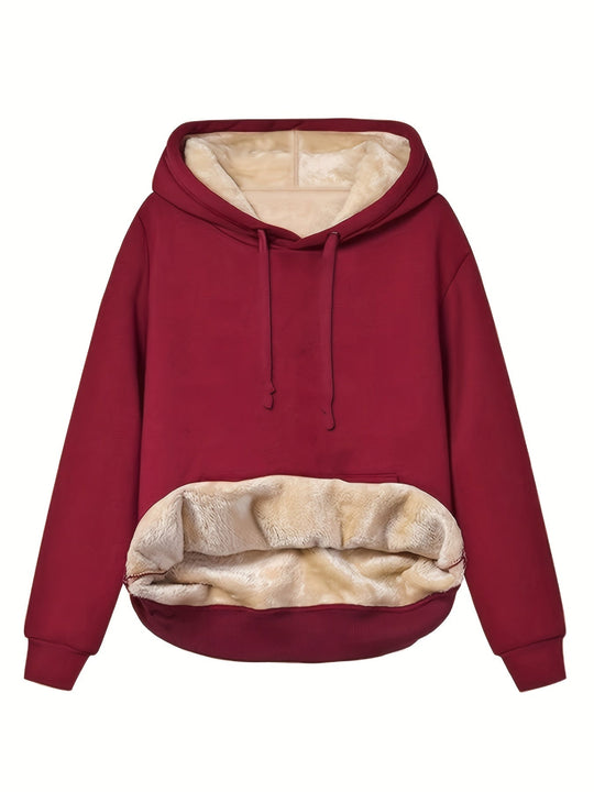Sanne - Hoodie dames fleece