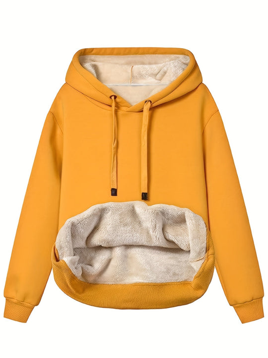 Sanne - Hoodie dames fleece
