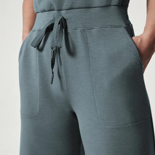 Élégance Allure - Jumpsuit met Luxe Uitstraling en Flatterende Snit