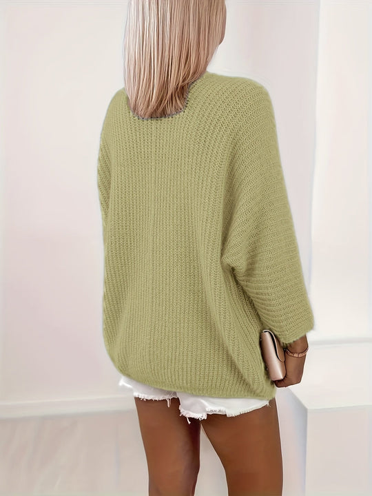 Danielle - Elegant Oversized Grofgebreid Vest