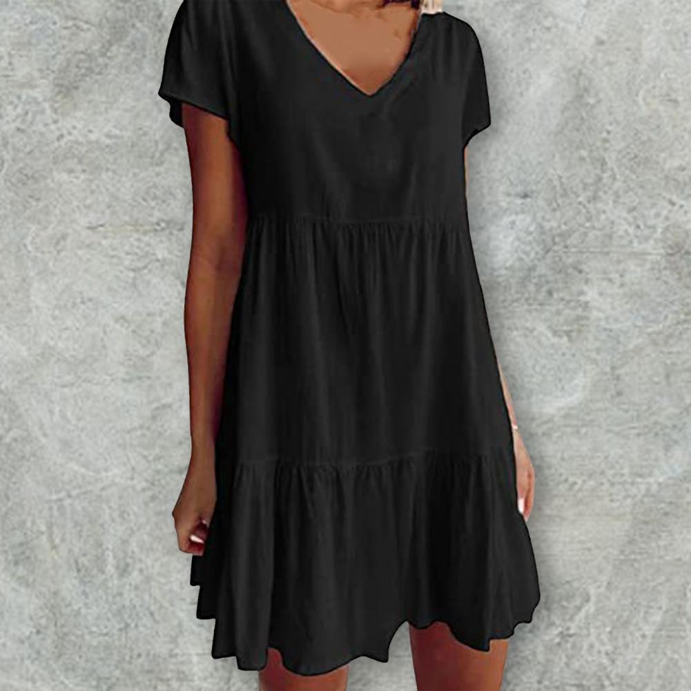 Simone - Comfortabele Mini Zomerjurk