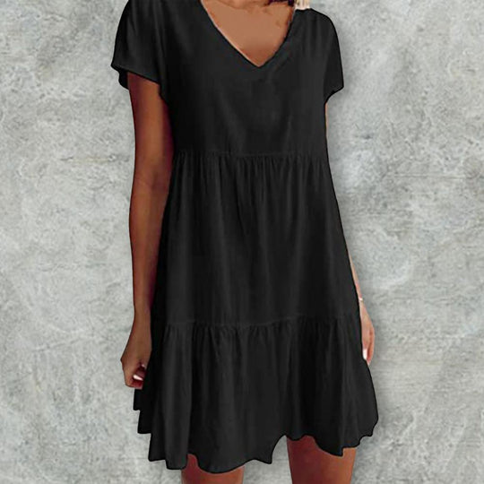 Simone - Comfortabele Mini Zomerjurk