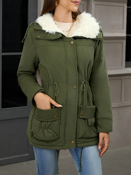 Emma - Elegante Gewatteerde Parka