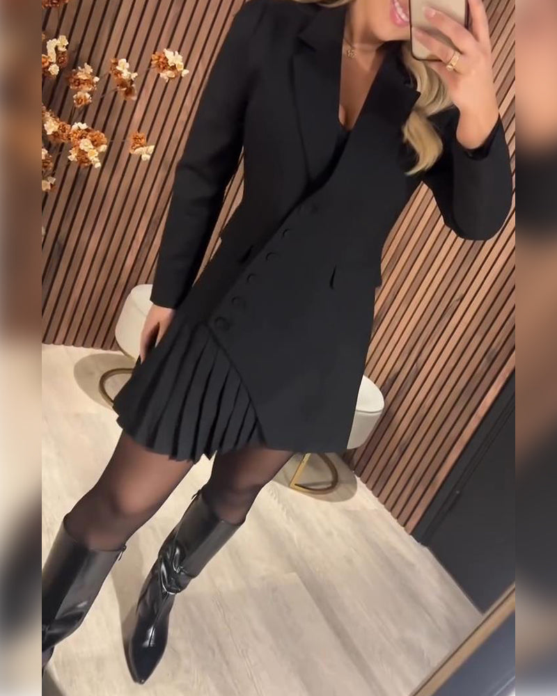 Blazer Jurk Dames Stijlvol - Vera
