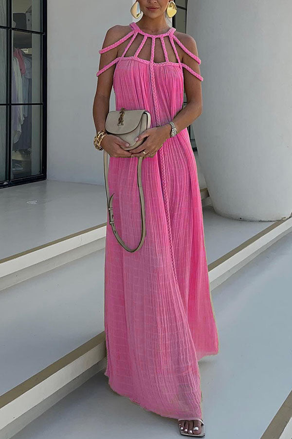 Boho Maxi Jurk Dames Luchtig - Chloe