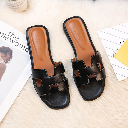 Noor - Sandalen dames leren H-design