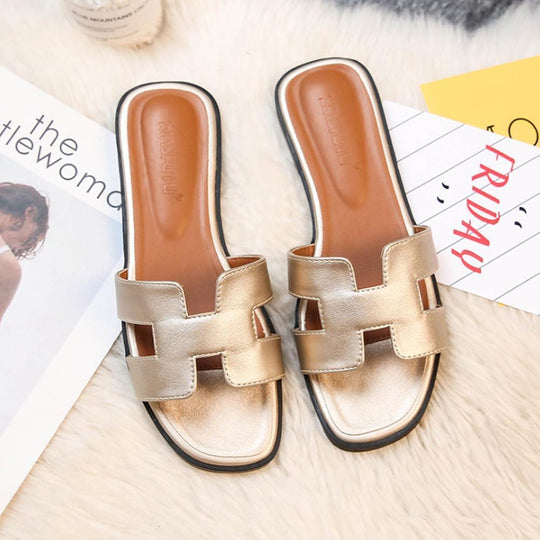 Noor - Sandalen dames leren H-design