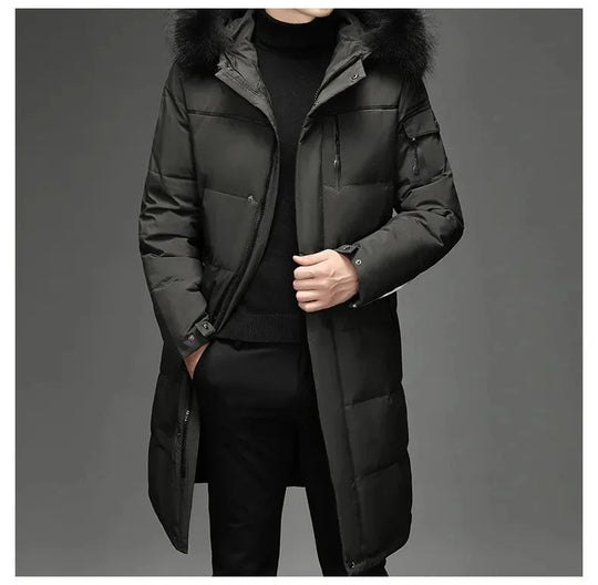 Louis - Heren Parka chic elegant