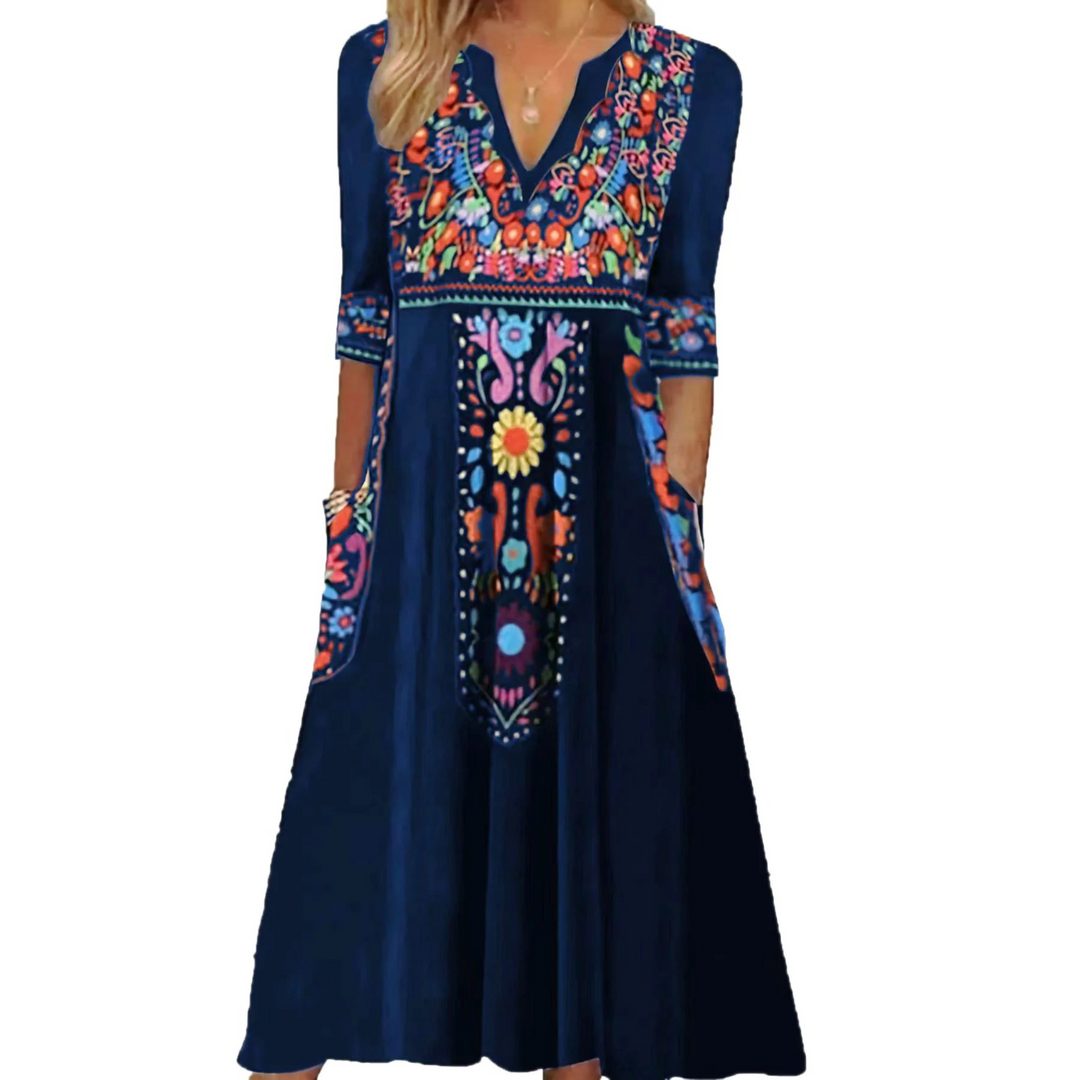 Bianca - Bohemian Maxi Zomerjurk