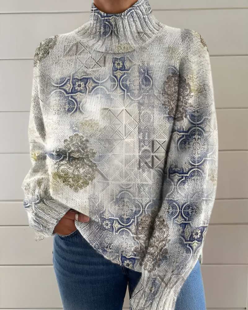 Paula | Elegante Vintage Gebloemde Coltrui