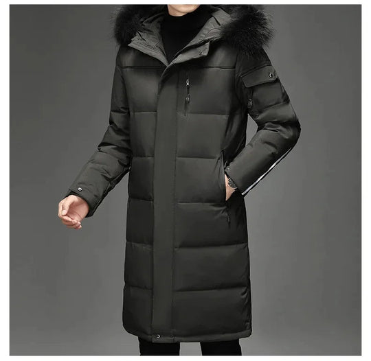 Louis - Heren Parka chic elegant