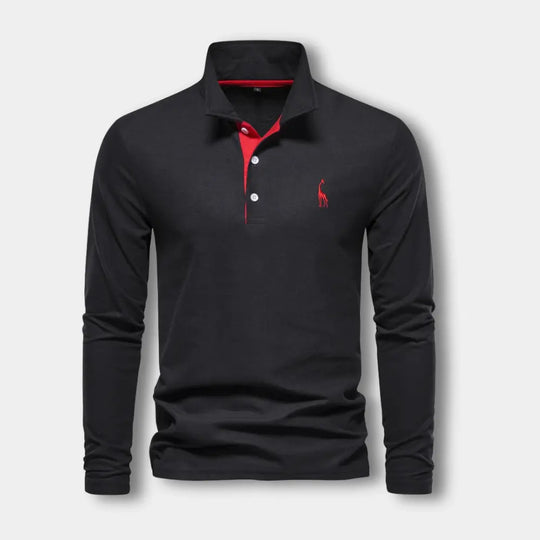 Lex - Stijlvolle Heren Polo Lange Mouw