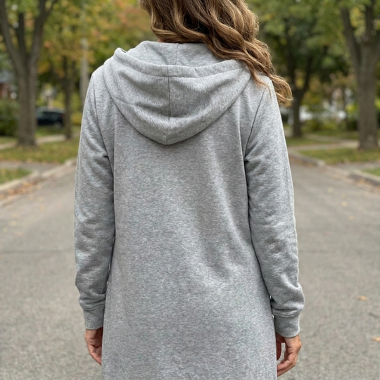 Rebecca - Stijlvol Lang Rits Vest