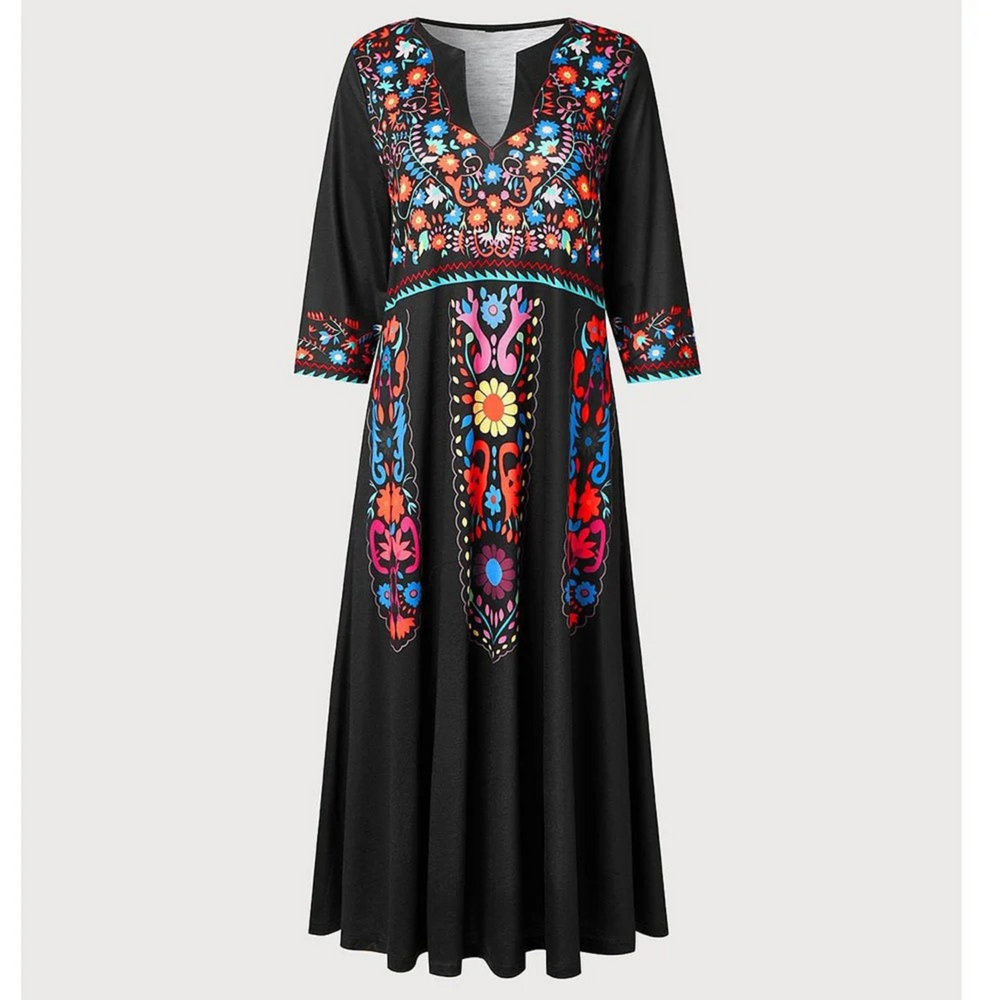 Bianca - Bohemian Maxi Zomerjurk