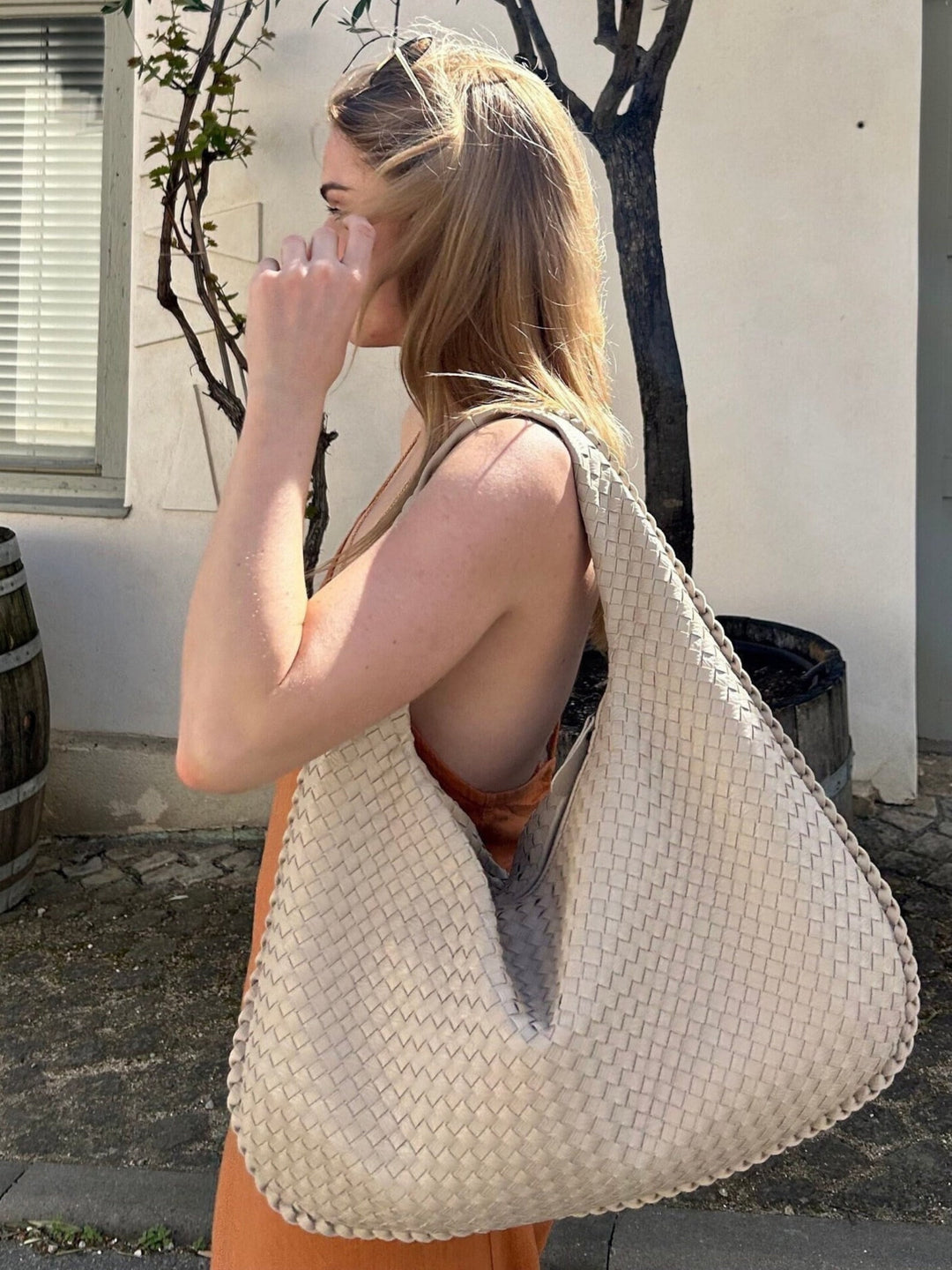 Sofie - Elegante Gevlochten Schoudertas