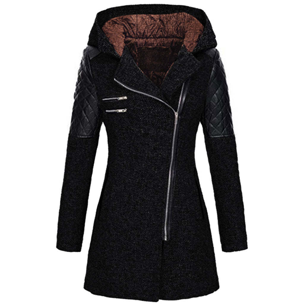 Wendy - Stijlvolle Getailleerde Capuchon Winterjas