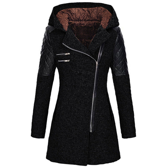 Wendy - Stijlvolle Getailleerde Capuchon Winterjas