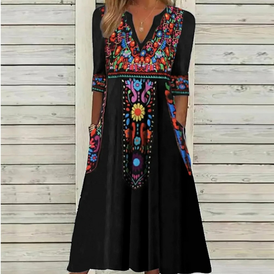 Bianca - Bohemian Maxi Zomerjurk