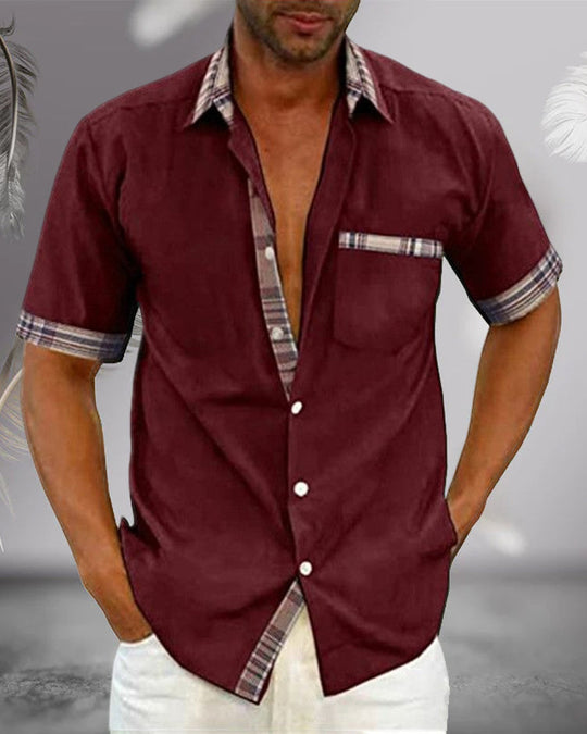 Variant image for Jeroen - Ademend Casual Overhemd - Stijlvol - Heren-50