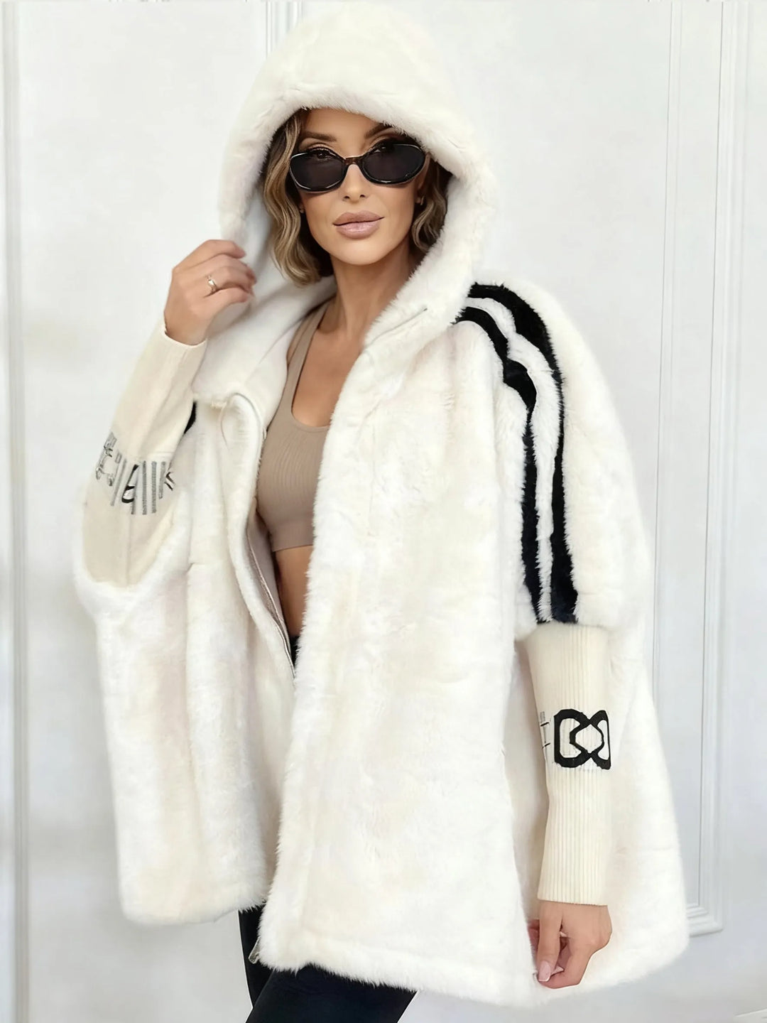 Fiona | Stijlvolle Warme Oversized Bontjas