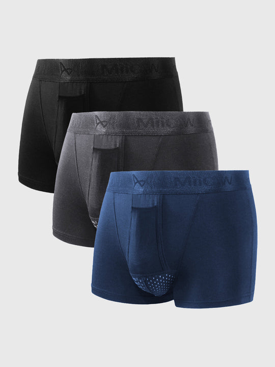 Milo - Boxershorts heren zacht (3-PACK)