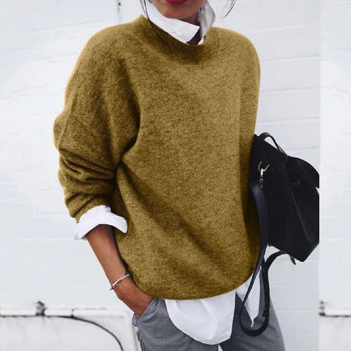 Simone - Elegante Oversized Grofgebreide Trui