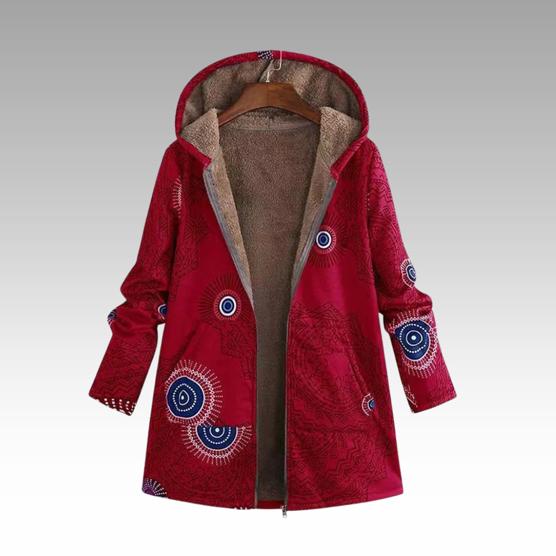 Alison - Stijlvolle Boho Capuchon Winterjas