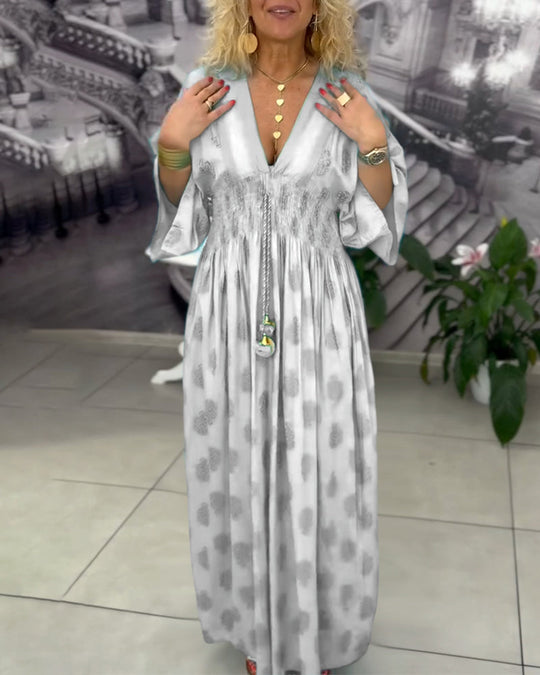 Yvonne - Luchtige Kaftan Maxi Jurk