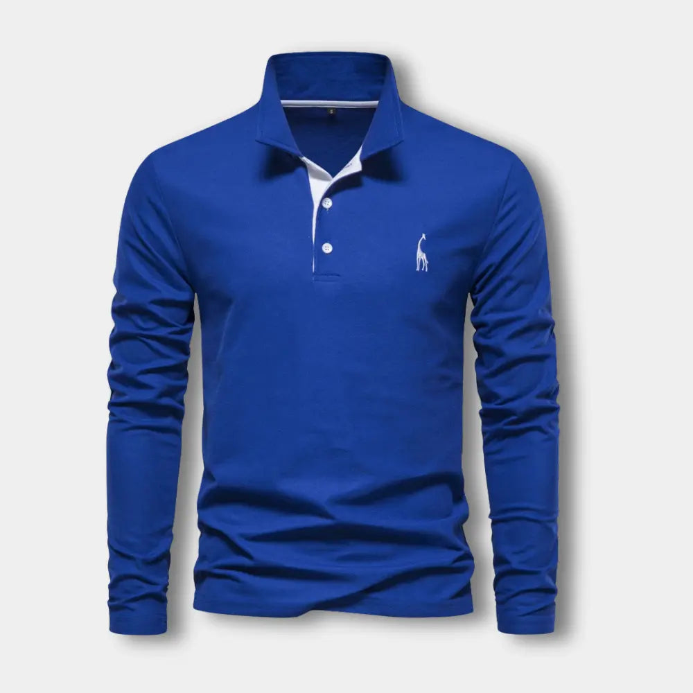 Lex - Stijlvolle Heren Polo Lange Mouw