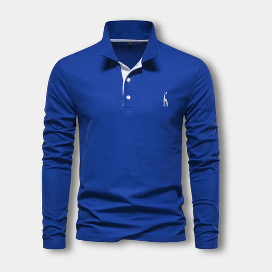 Lex - Stijlvolle Heren Polo Lange Mouw