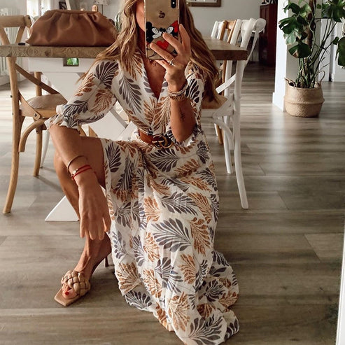 Chantal - Elegante Maxi Jurk - Ademend en Comfortabel - Dames-2