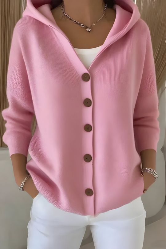 Angela - Comfortabel Oversized Capuchon Vest
